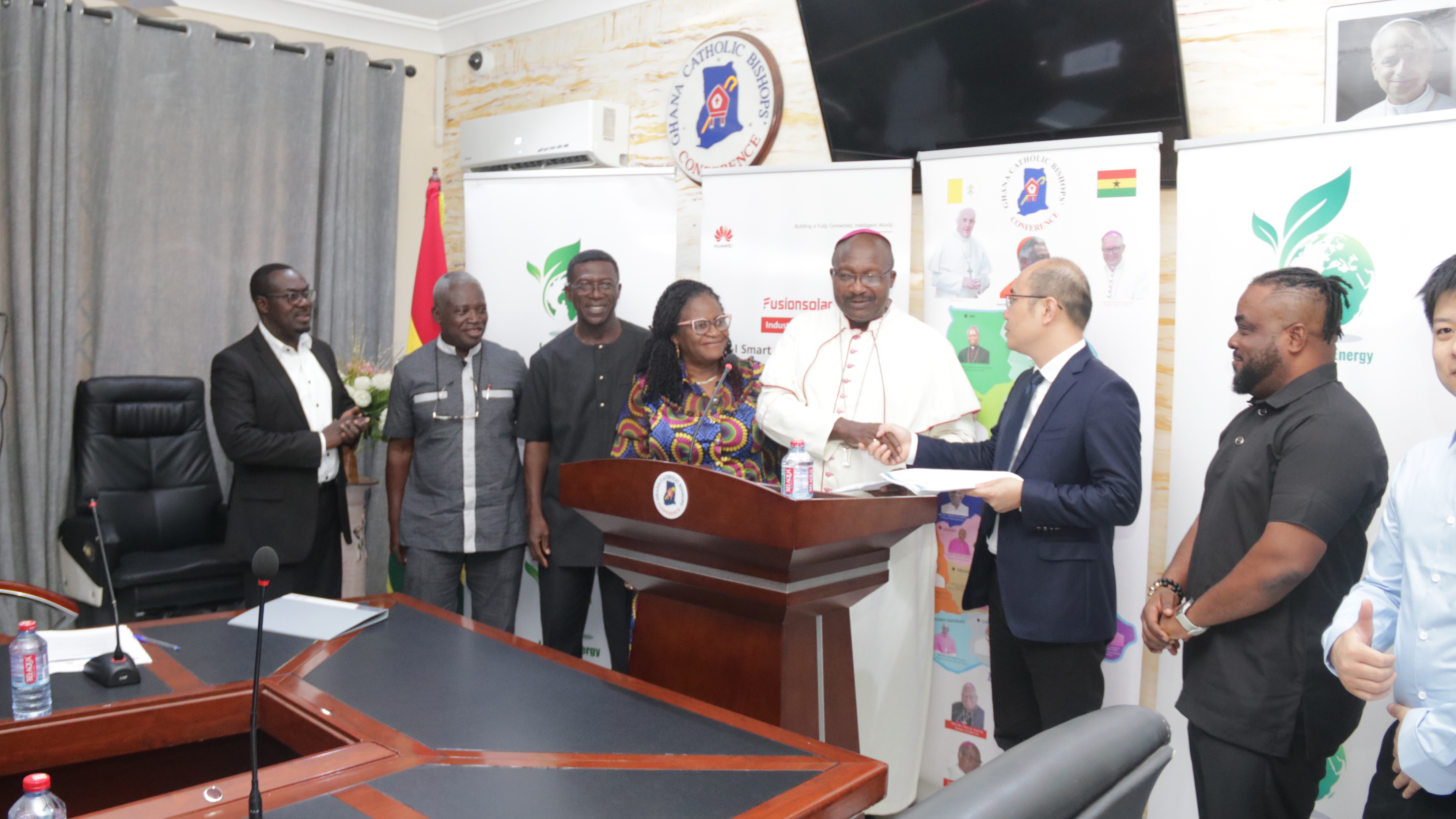  Church in Ghana partners Huawei to expand solar project powering 4,000 institutions