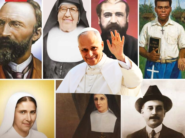 Brief Biography of 7 New Saints Pope Leo XIV Canonized on October 19