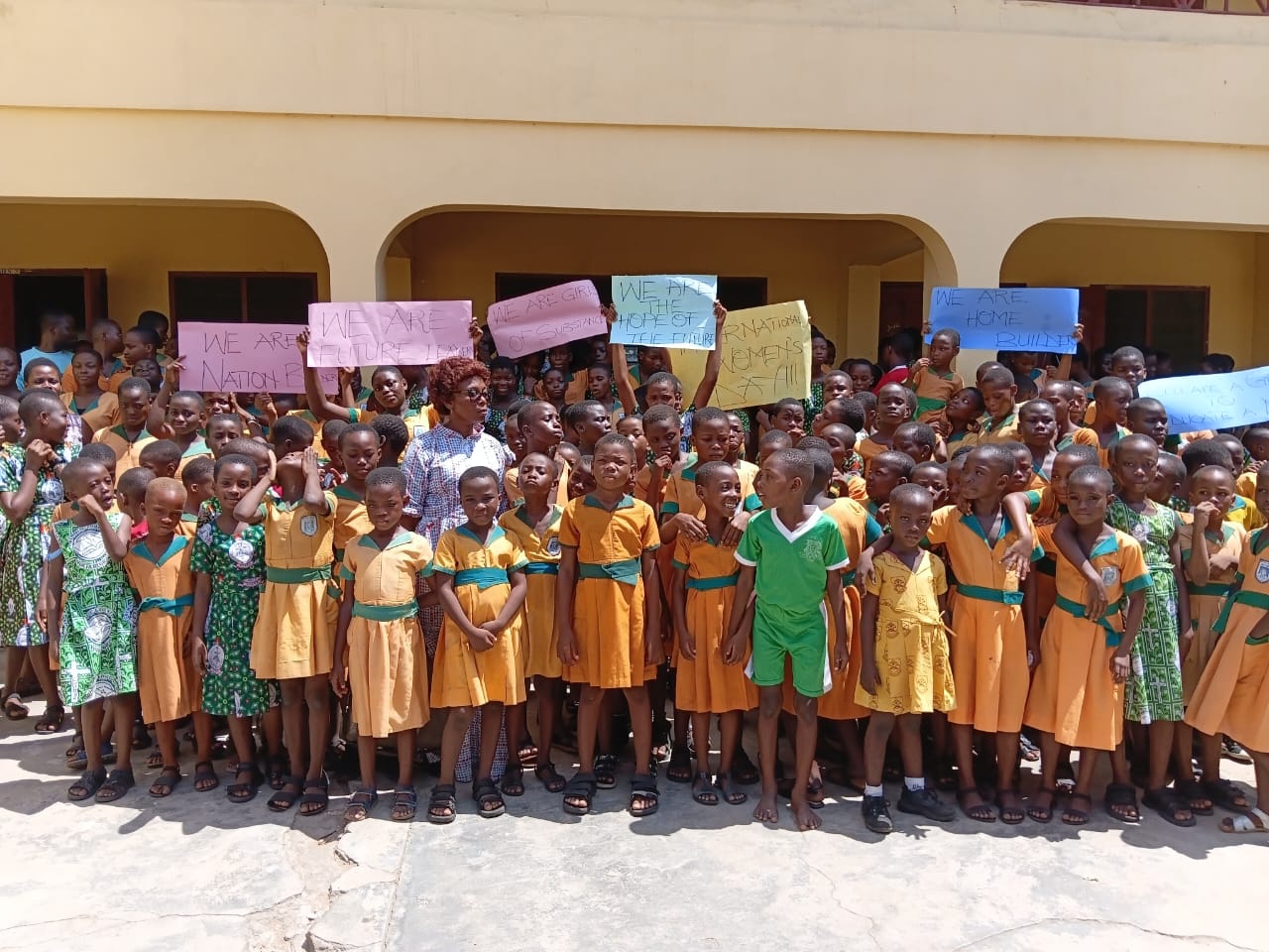 “Believe in your God-given potential and pursue your dreams,” – Keta Education Coordinator urges girls at OLA Convent