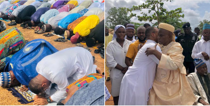 Ecumenism taken too far? Catholic priest worships with muslims to mark Eid-Ul-Fitr