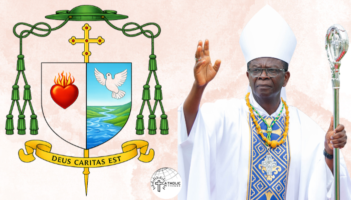 Meaning of the Coat of Arms of Bishop Simon Kofi Appiah