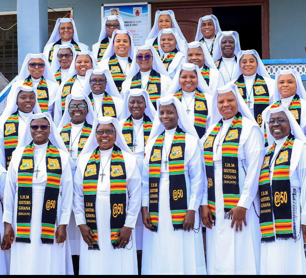 Sisters of Immaculate Heart of Mary, Mother of Christ, celebrate Golden Jubilee in Ghana