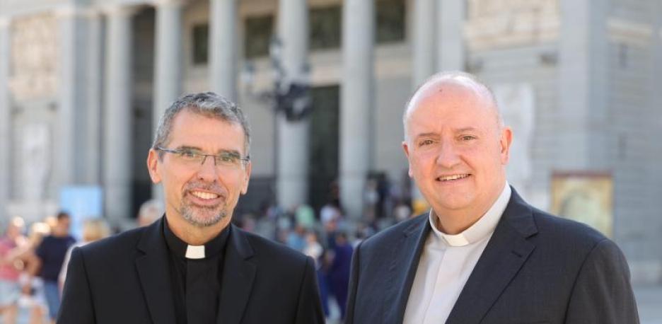 The two new auxiliary bishops of Madrid, Andrés Martínez Esteban and Fernando Murga GómezArchdiocese of Madrid