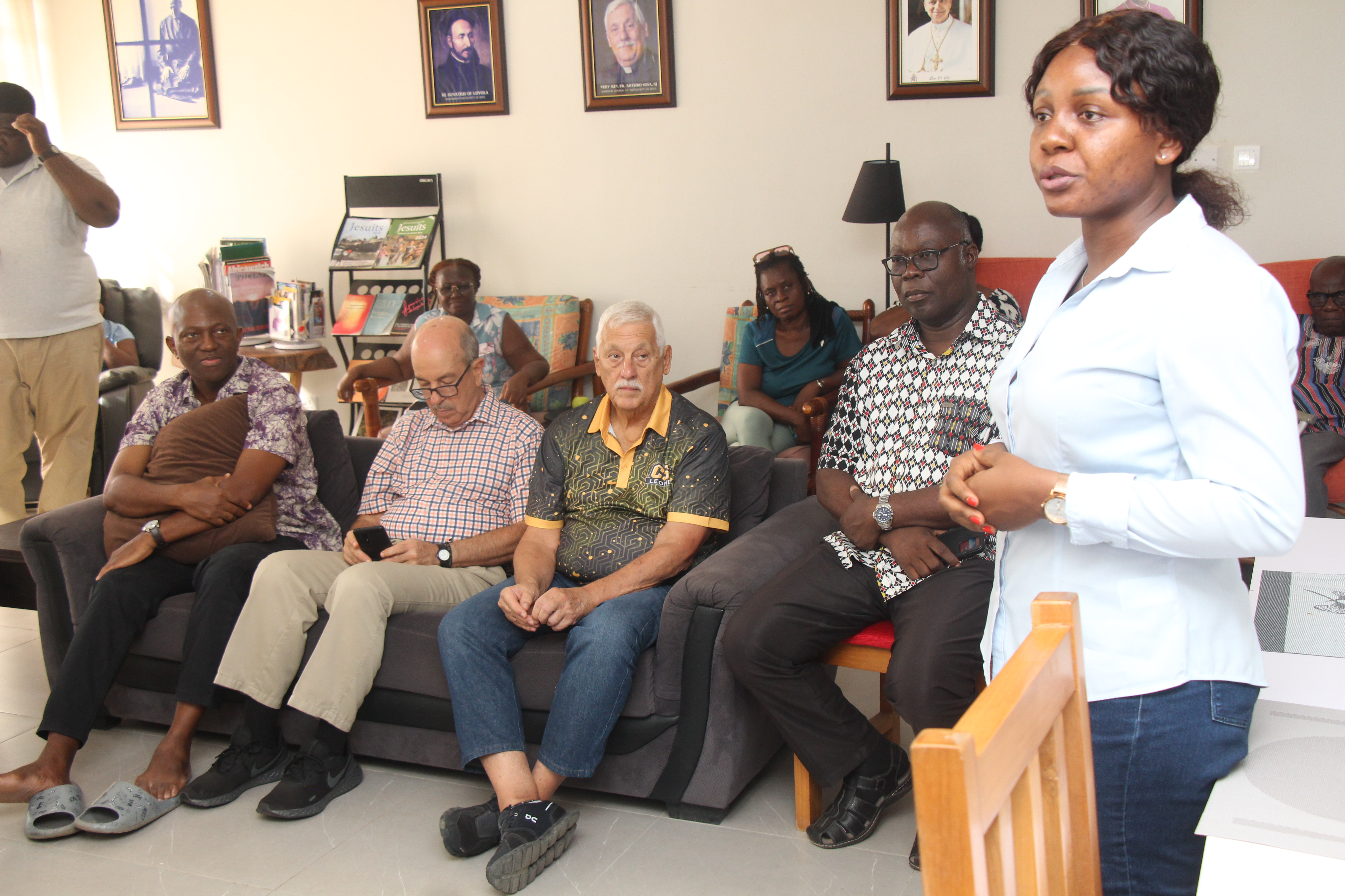 Jesuit Superior General visits Arrupe Jesuit Institute in Accra